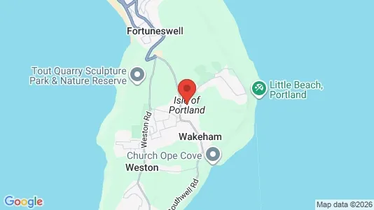 Apartments for rent i Portland - Dorset - kort over placeringen