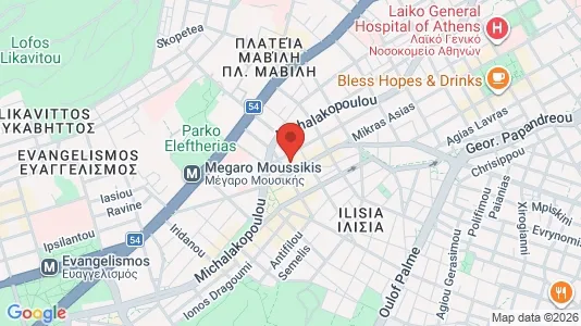 Apartments for rent i Athens Ampelokipoi - kort over placeringen