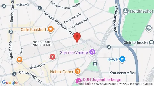 Apartments for rent i Halle (Saale) - kort over placeringen