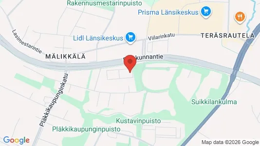 Apartments for rent i Turku - kort over placeringen