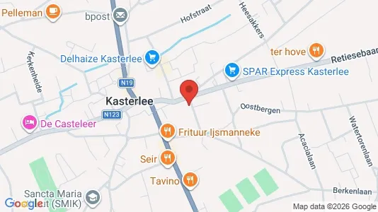 Apartments for rent i Kasterlee - kort over placeringen