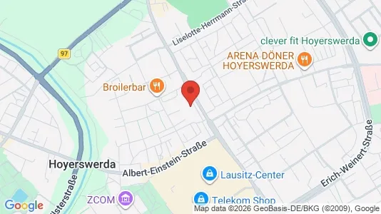 Apartments for rent i Bautzen - kort over placeringen