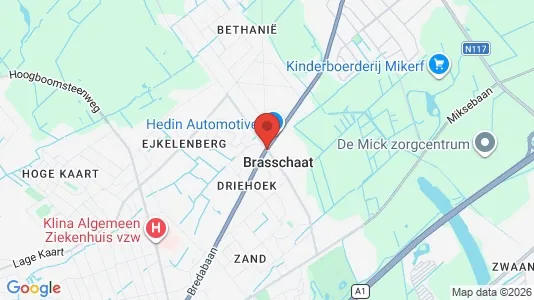 Apartments for rent i Brasschaat - kort over placeringen