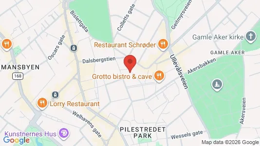 Apartments for rent i Oslo St. Hanshaugen - kort over placeringen