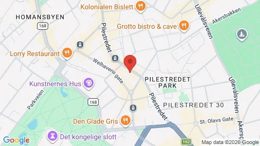 Apartments for rent i Oslo Sentrum - kort over placeringen