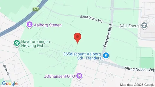 Apartments for rent i Aalborg Øst - kort over placeringen