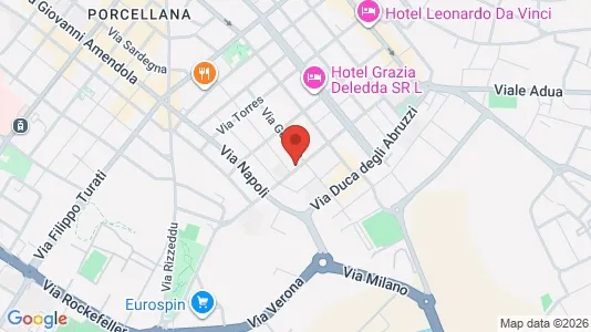 Rooms for rent i Sassari - kort over placeringen
