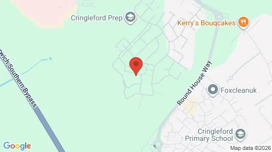 Apartments for rent i Norwich - Norfolk - kort over placeringen