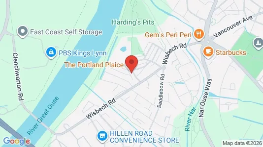 Apartments for rent i King's Lynn - Norfolk - kort over placeringen