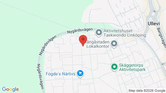 Apartments for rent i Linköping - kort over placeringen