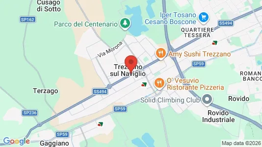 Houses for rent i Trezzano sul Naviglio - kort over placeringen