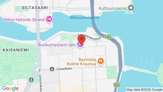 Rooms for rent i Helsinki Eteläinen - kort over placeringen