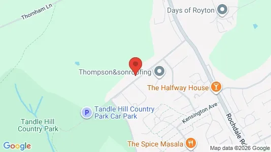 Apartments for rent i Oldham - Lancashire - kort over placeringen