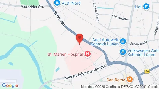 Apartments for rent i Unna - kort over placeringen