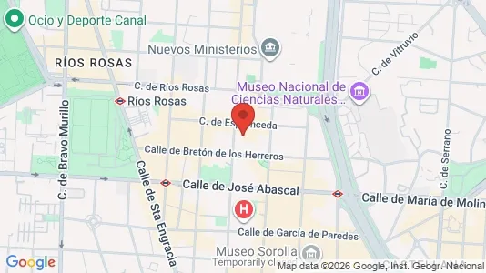 Apartments for rent i Madrid Centro - kort over placeringen