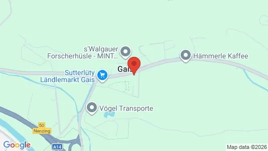 Apartments for rent i Bludesch - kort over placeringen