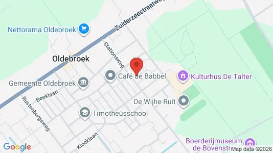 Apartments for rent i Oldebroek - kort over placeringen