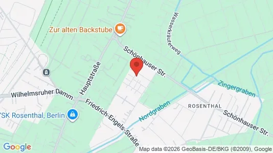 Apartments for rent i Berlin Pankow - kort over placeringen