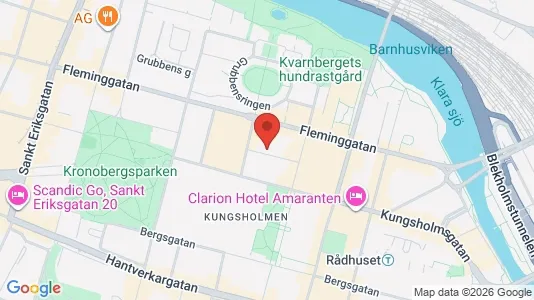 Apartments for rent i Kungsholmen - kort over placeringen