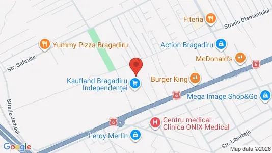Apartments for rent i Bragadiru - kort over placeringen