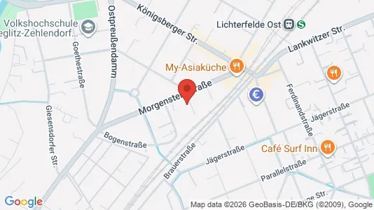 Apartments for rent in Berlin Steglitz-Zehlendorf - Photo from Google Street View