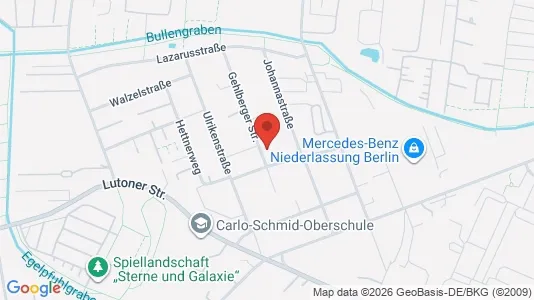Apartments for rent i Berlin Spandau - kort over placeringen