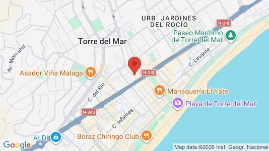 Apartments for rent i Vélez-Málaga - kort over placeringen