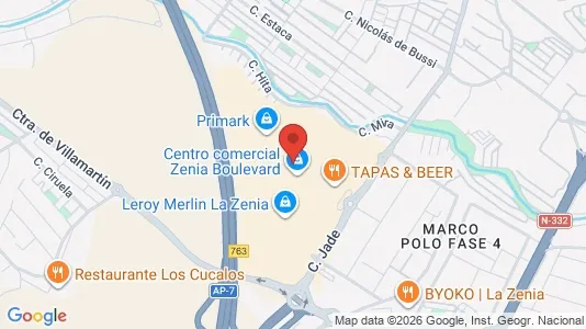 Apartments for rent i Orihuela - kort over placeringen