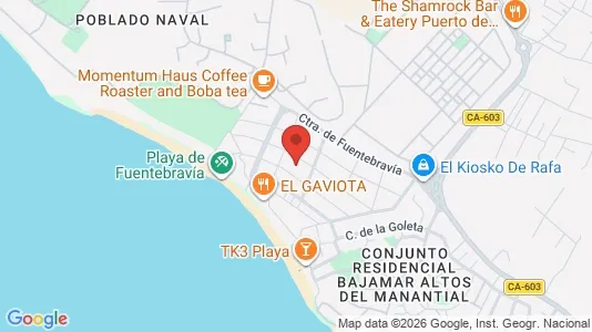 Apartments for rent i El Puerto de Santa María - kort over placeringen
