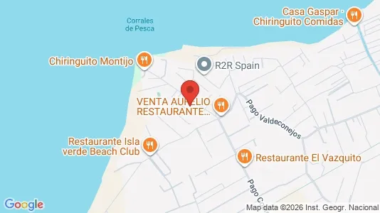 Apartments for rent i Chipiona - kort over placeringen