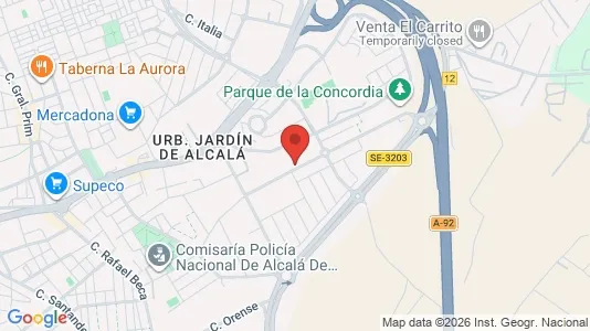 Apartments for rent i Alcalá de Guadaíra - kort over placeringen