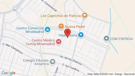 Rooms for rent i Paracuellos de Jarama - kort over placeringen