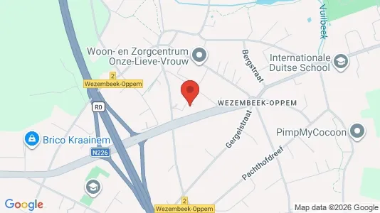 Apartments for rent i Wezembeek-Oppem - kort over placeringen