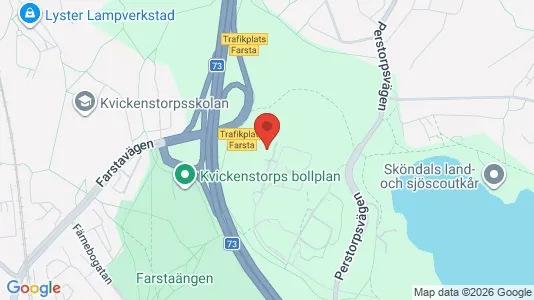Apartments for rent i Huddinge - kort over placeringen