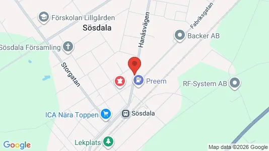 Apartments for rent i Hässleholm - kort over placeringen