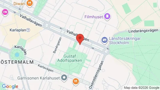Apartments for rent i Gärdet/Djurgården - kort over placeringen