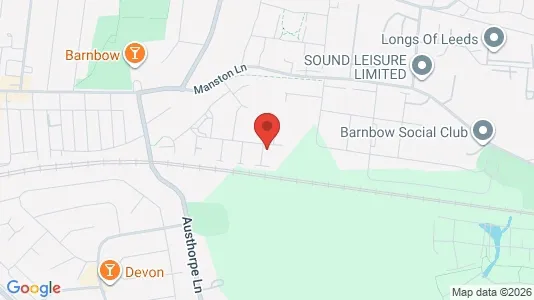 Apartments for rent i Leeds - West Yorkshire - kort over placeringen