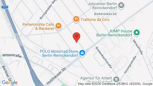 Apartments for rent i Berlin Reinickendorf - kort over placeringen