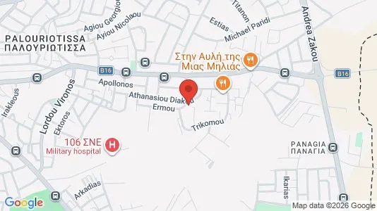 Apartments for rent i Nicosia Lefkosia - kort over placeringen