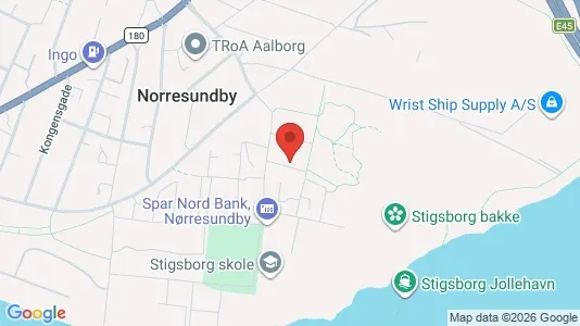 Apartments for rent i Nørresundby - kort over placeringen