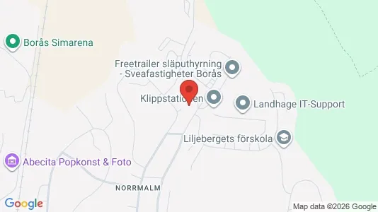 Apartments for rent i Borås - kort over placeringen