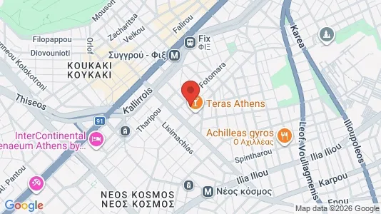 Apartments for rent i Athens Akropoli - kort over placeringen