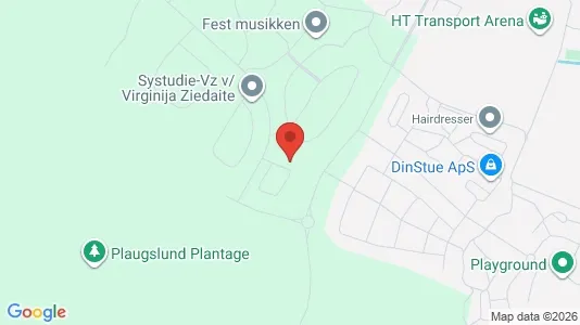 Apartments for rent i Billund - kort over placeringen