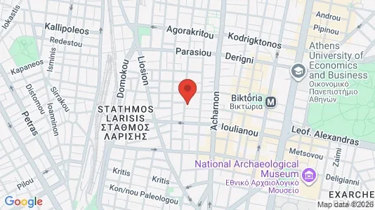 Apartments for rent i Athens Agios Nikolaos - kort over placeringen