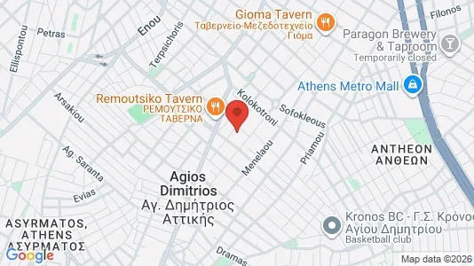 Apartments for rent i Agios Dimitrios - kort over placeringen