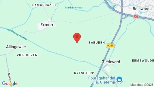 Apartments for rent i Súdwest-Fryslân - kort over placeringen