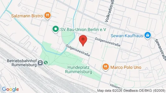 Apartments for rent i Berlin Lichtenberg - kort over placeringen