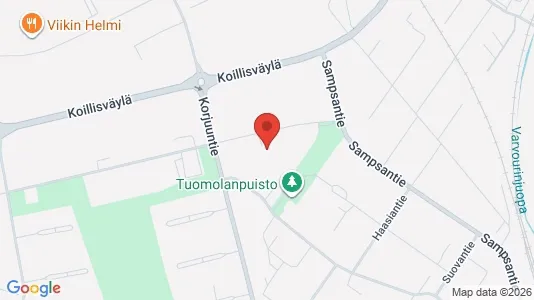 Apartments for rent i Pori - kort over placeringen