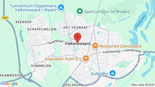 Houses for rent i Valkenswaard - kort over placeringen
