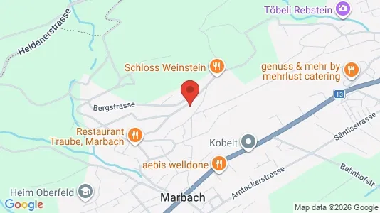 Apartments for rent i Rheintal - kort over placeringen